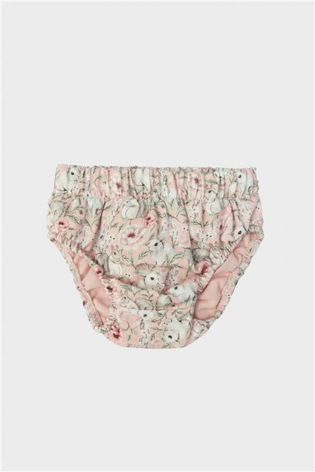 Layette Kız Bebek Desenli Elbise