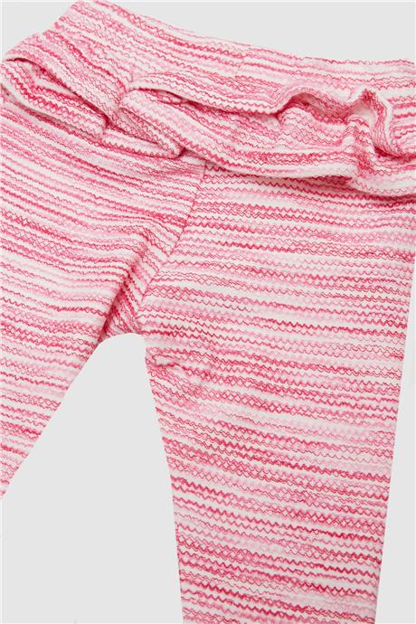Layette Kız Bebek Desenli Eşofman Altı