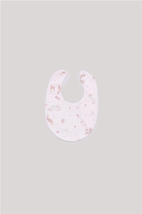 Layette Kız Bebek Desenli Önlük