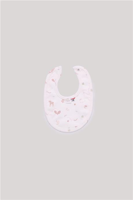 Layette Kız Bebek Desenli Önlük