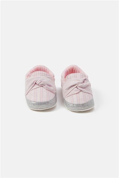 Layette Kız Bebek Desenli Patik