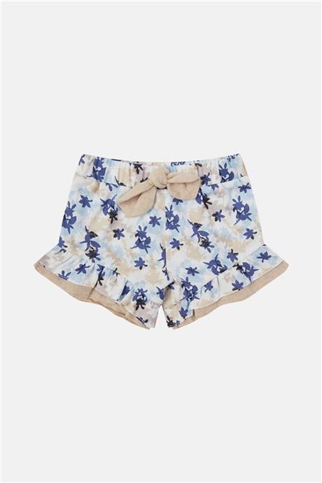 Layette Kız Bebek Desenli Şort