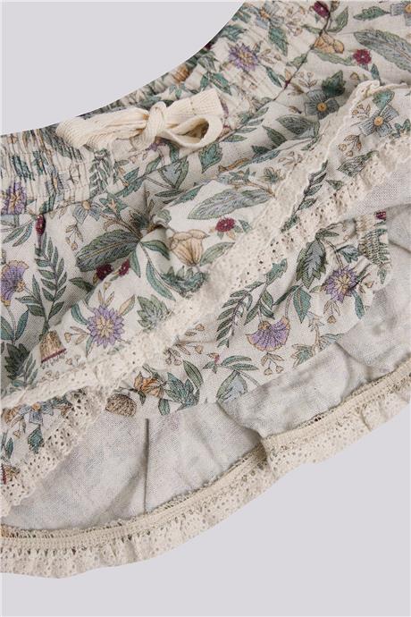Layette Kız Bebek Desenli ŞortLayette Kız Bebek Desenli Şort