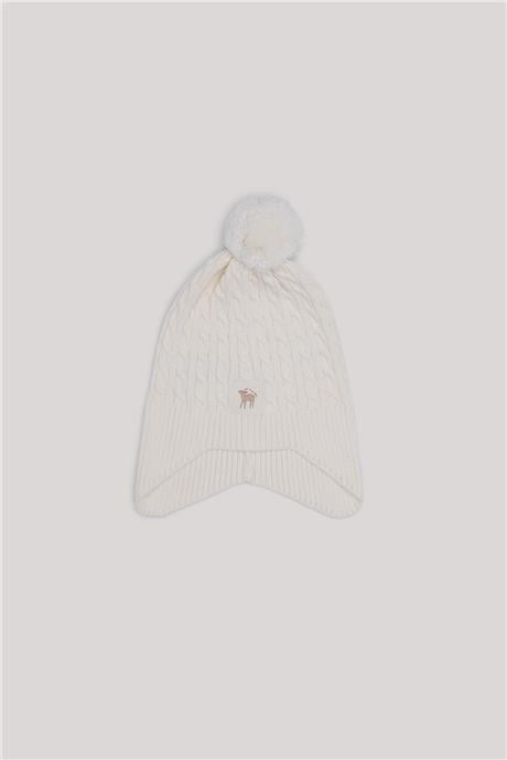 Layette Kız Bebek Ekru Bere