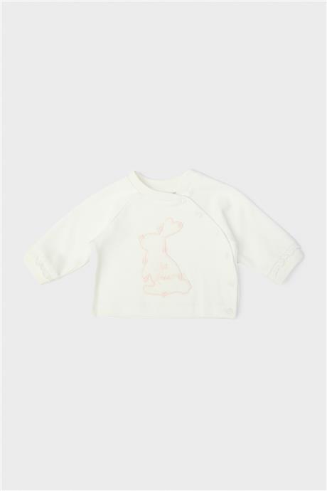 Layette Kız Bebek Ekru Bluz