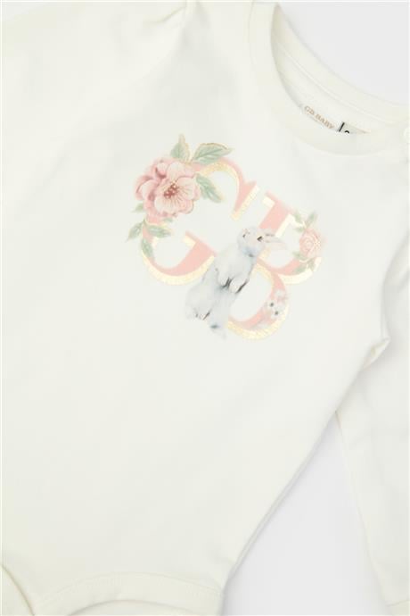Layette Kız Bebek Ekru Body