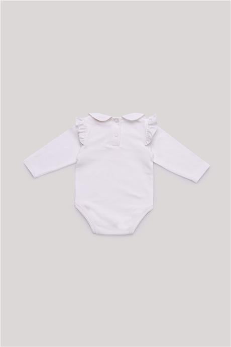 Layette Kız Bebek Ekru Body
