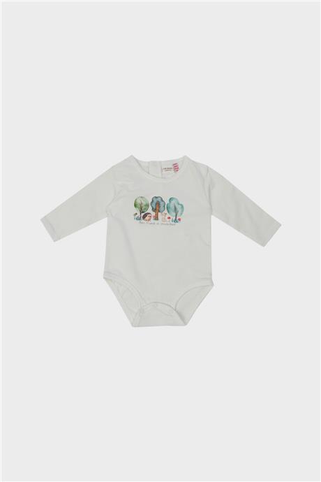 Layette Kız Bebek Ekru Body