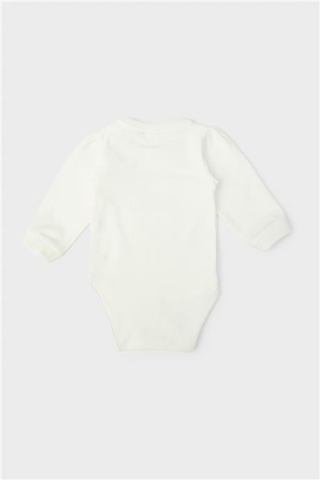 Layette Kız Bebek Ekru Body