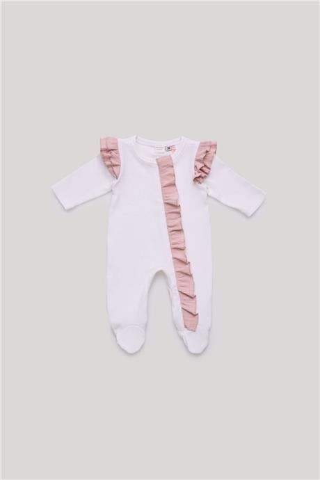 Layette Kız Bebek Ekru Body