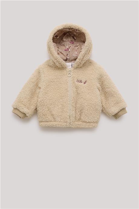 Layette Kız Bebek Ekru Ceket