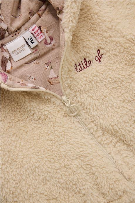 Layette Kız Bebek Ekru Ceket