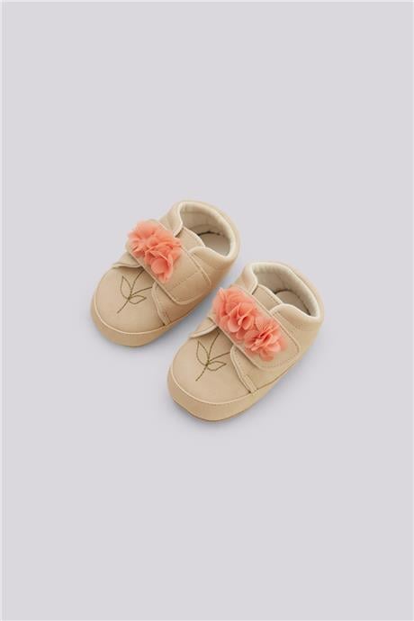 Layette Kız Bebek Ekru PatikLayette Kız Bebek Ekru Patik