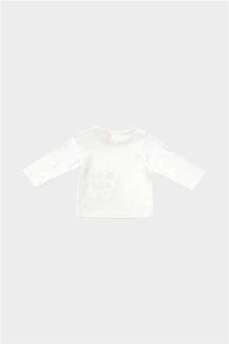 Layette Kız Bebek Ekru T-Shirt