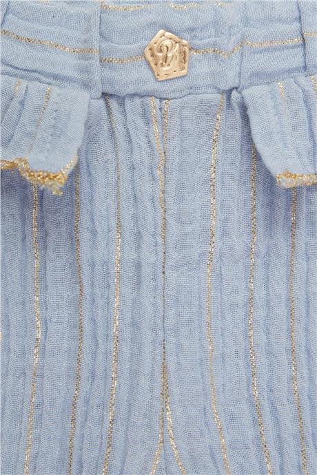 Layette Kız Bebek Mavi Eşofman Altı