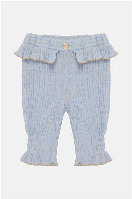 Layette Kız Bebek Mavi Eşofman Altı