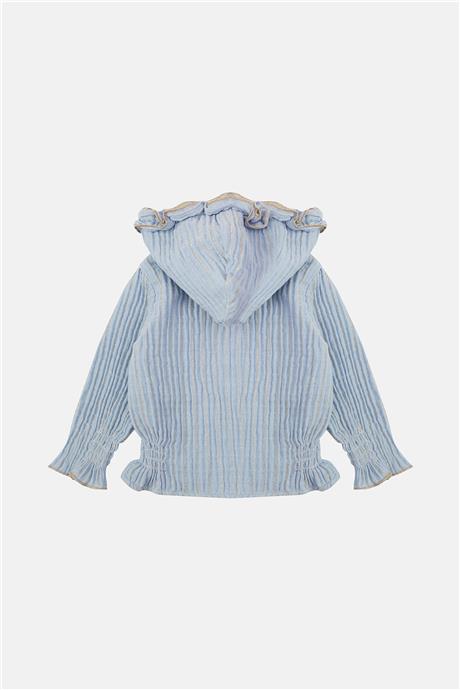 Layette Kız Bebek Mavi Eşofman Üstü