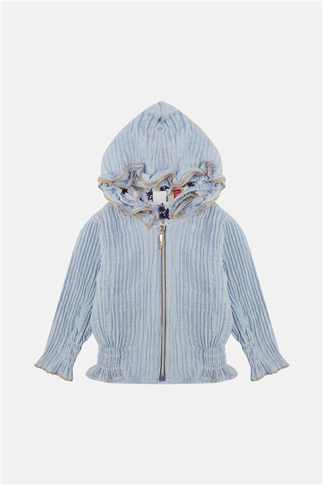 Layette Kız Bebek Mavi Eşofman Üstü