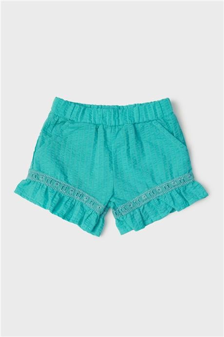 Layette Kız Bebek Mavi Şort