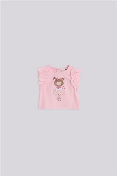 Layette Kız Bebek Pembe BluzLayette Kız Bebek Pembe Bluz