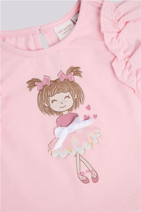 Layette Kız Bebek Pembe BluzLayette Kız Bebek Pembe Bluz