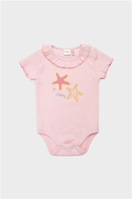 Layette Kız Bebek Pembe Body