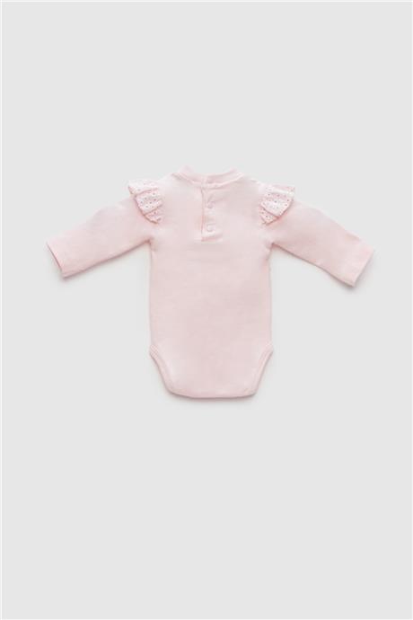 Layette Kız Bebek Pembe Body