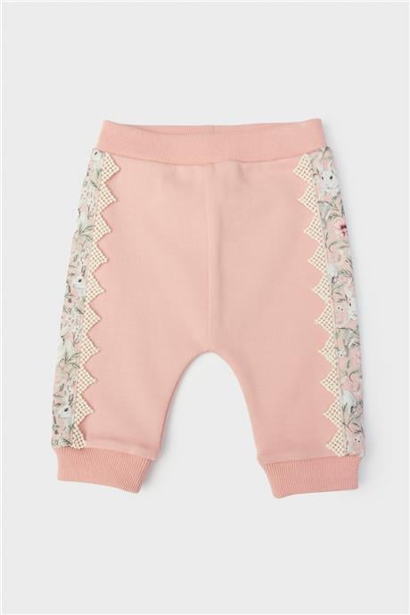 Layette Kız Bebek Pembe Eşofman Altı
