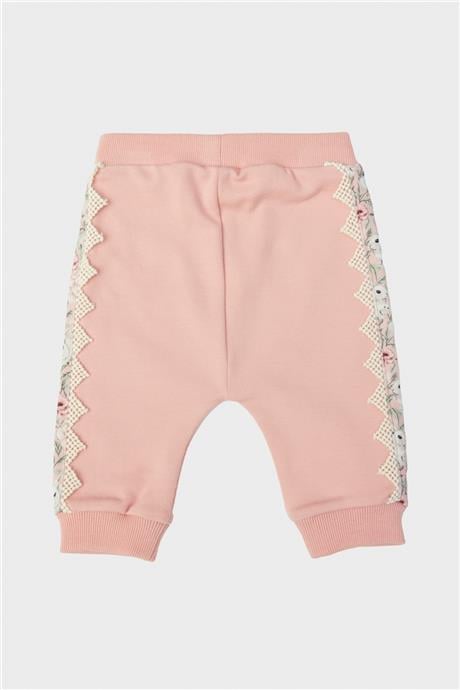 Layette Kız Bebek Pembe Eşofman Altı