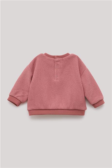 Layette Kız Bebek Pembe Eşofman Üstü