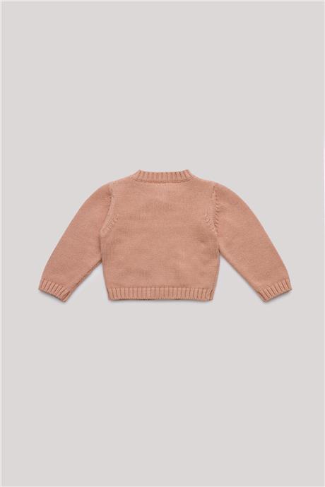 Layette Kız Bebek Pembe Hırka