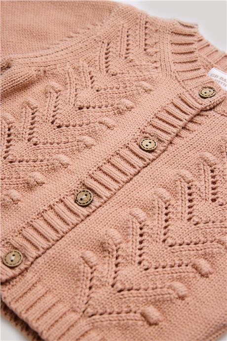 Layette Kız Bebek Pembe Hırka