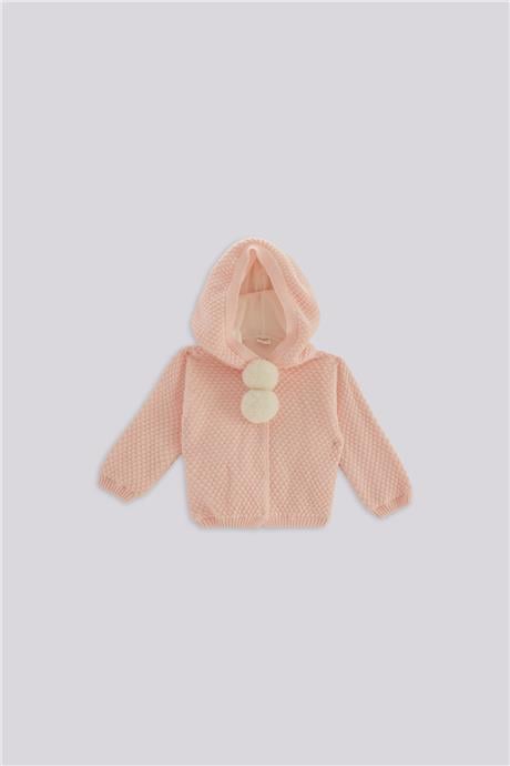 Layette Kız Bebek Pembe HırkaLayette Kız Bebek Pembe Hırka
