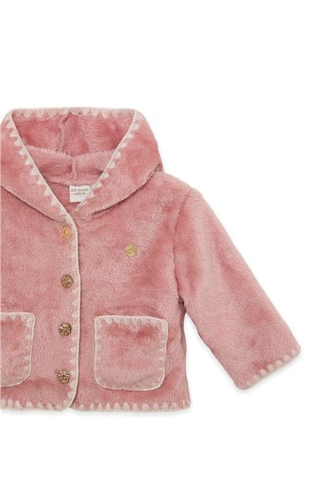 Layette Baby Girl Pink CardiganLayette Baby Girl Pink Cardigan