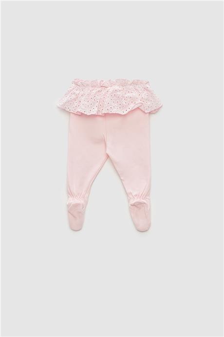 Layette Kız Bebek Pembe Patikli Alt