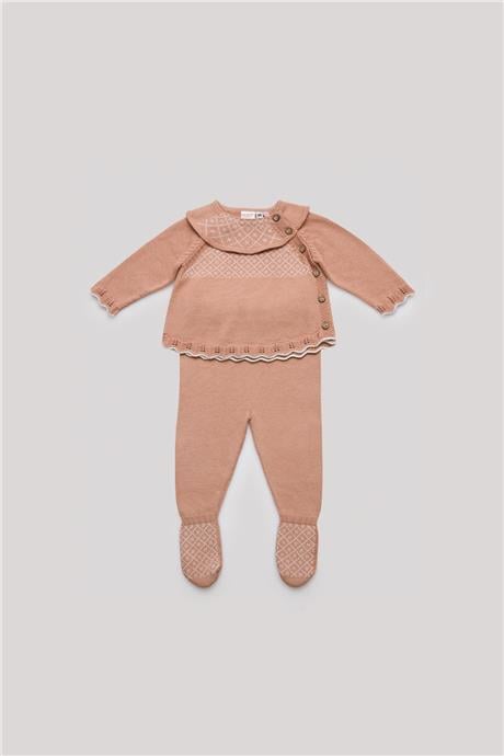 Layette Kız Bebek Pembe Tulum