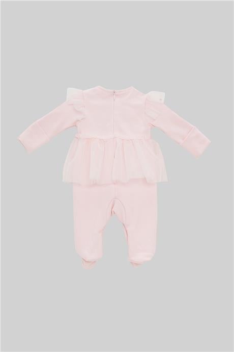 Layette Kız Bebek Pembe Tulum