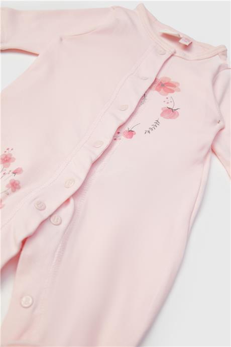 Layette Kız Bebek Pembe Tulum
