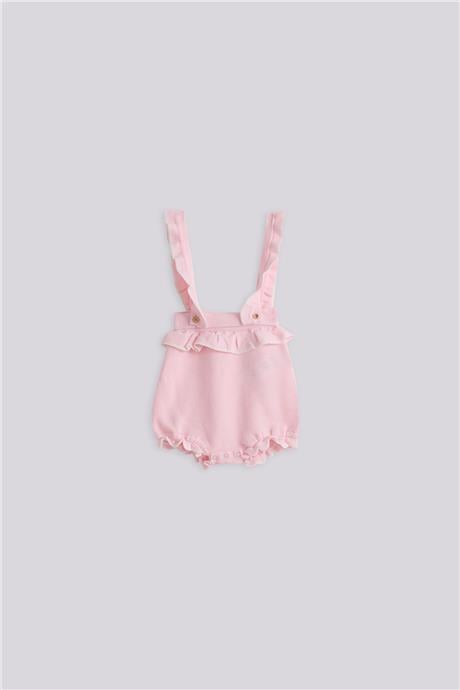 Layette Kız Bebek Pembe TulumLayette Kız Bebek Pembe Tulum