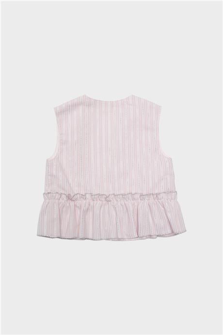 Layette Kız Bebek Pembe Yelek
