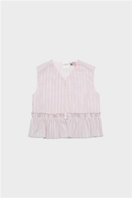 Layette Kız Bebek Pembe Yelek