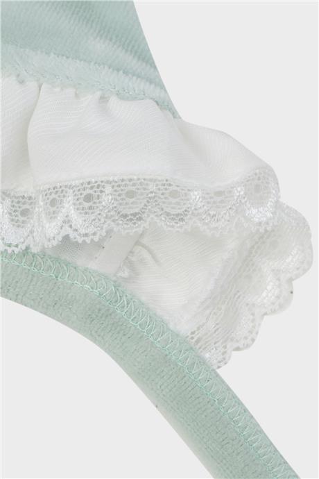 Layette Kız Bebek Yeşil 2li Tulum Takım