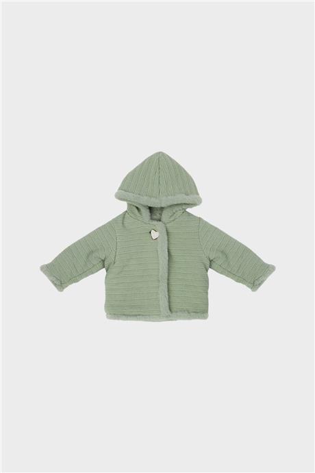Layette Kız Bebek Yeşil Ceket