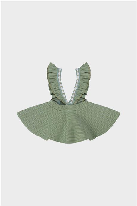 Layette Kız Bebek Yeşil Salopet