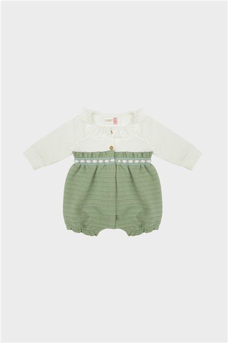Layette Kız Bebek Yeşil Tulum