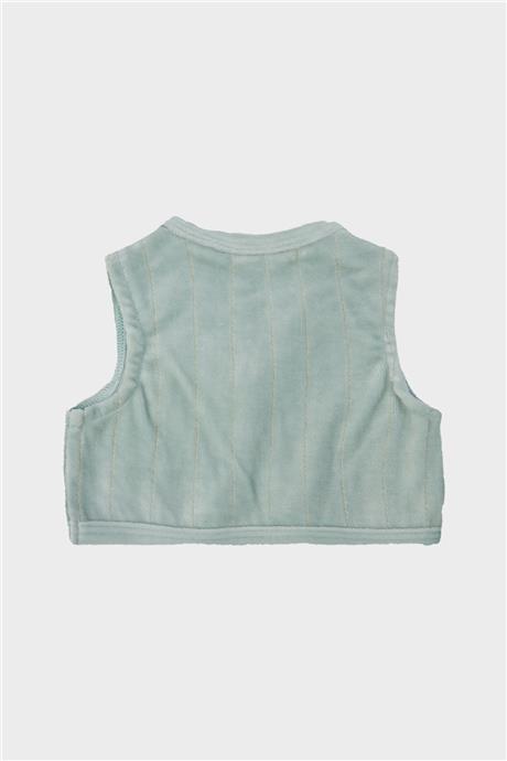 Layette Kız Bebek Yeşil Yelek