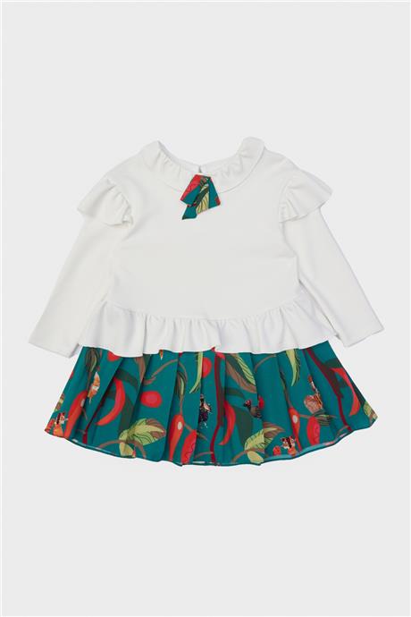 Lia Lea Kız Bebek Beyaz Elbise