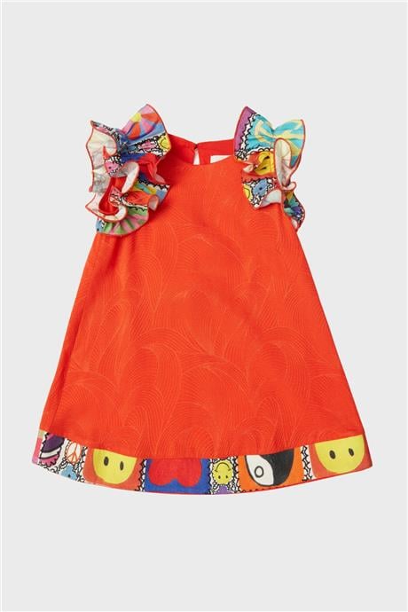 Lia Lea Kız Bebek Kırmızı Elbise
