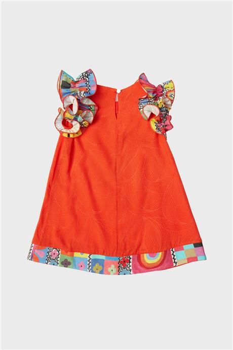 Lia Lea Kız Bebek Kırmızı Elbise
