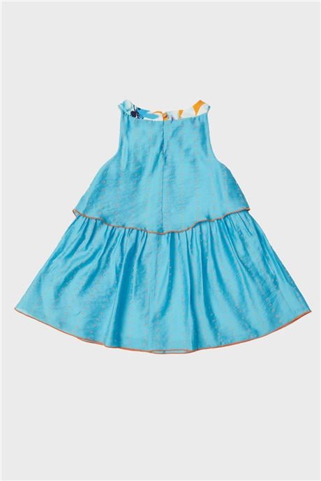 Lia Lea Kız Bebek Mavi Elbise